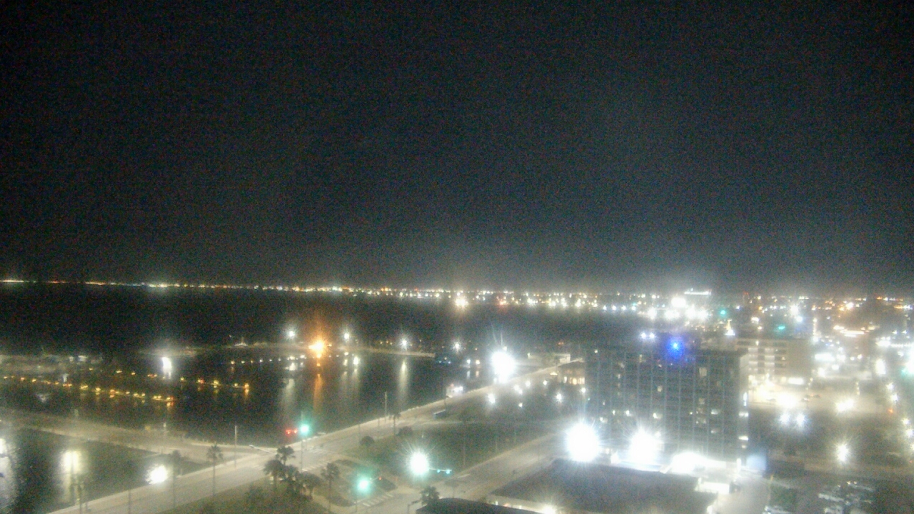 Thumbnail for current weather camera view from First Community Bank in Corpus Christi, Texas