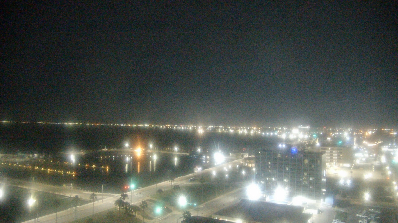 Thumbnail for current weather camera view from First Community Bank in Corpus Christi, Texas