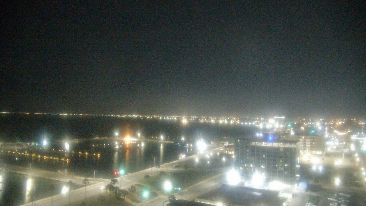 Thumbnail for current weather camera view from First Community Bank in Corpus Christi, Texas