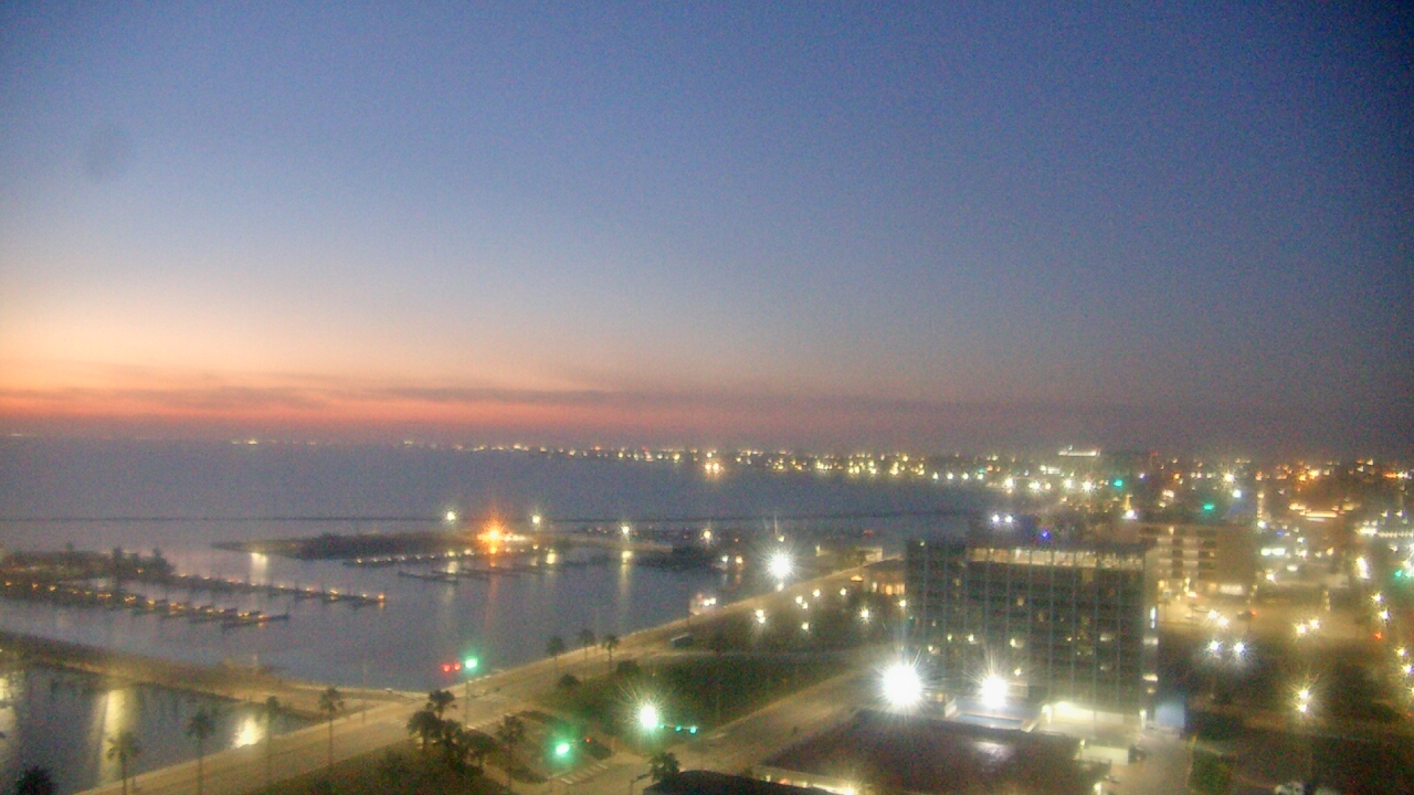Thumbnail for current weather camera view from First Community Bank in Corpus Christi, Texas