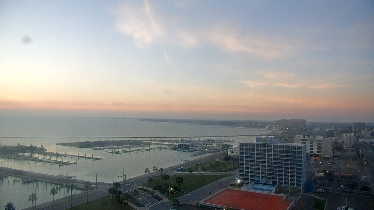 Thumbnail for current weather camera view from First Community Bank in Corpus Christi, Texas