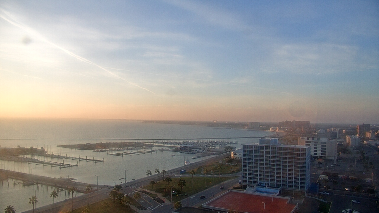 Thumbnail for current weather camera view from First Community Bank in Corpus Christi, Texas