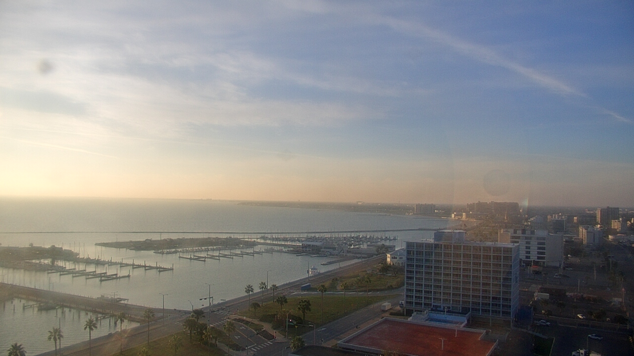 Thumbnail for current weather camera view from First Community Bank in Corpus Christi, Texas