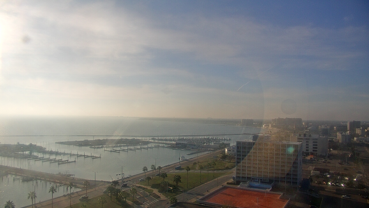 Thumbnail for current weather camera view from First Community Bank in Corpus Christi, Texas
