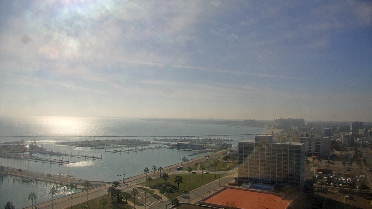 Thumbnail for current weather camera view from First Community Bank in Corpus Christi, Texas