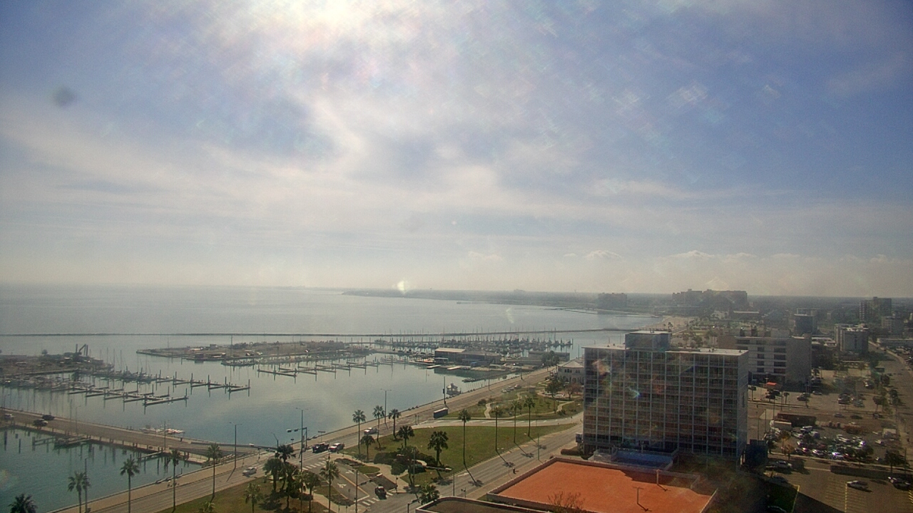 Thumbnail for current weather camera view from First Community Bank in Corpus Christi, Texas