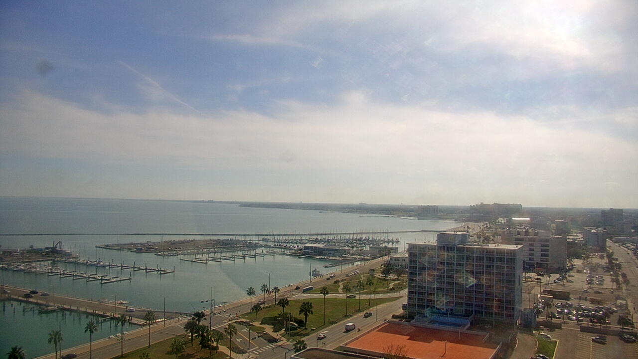 Thumbnail for current weather camera view from First Community Bank in Corpus Christi, Texas