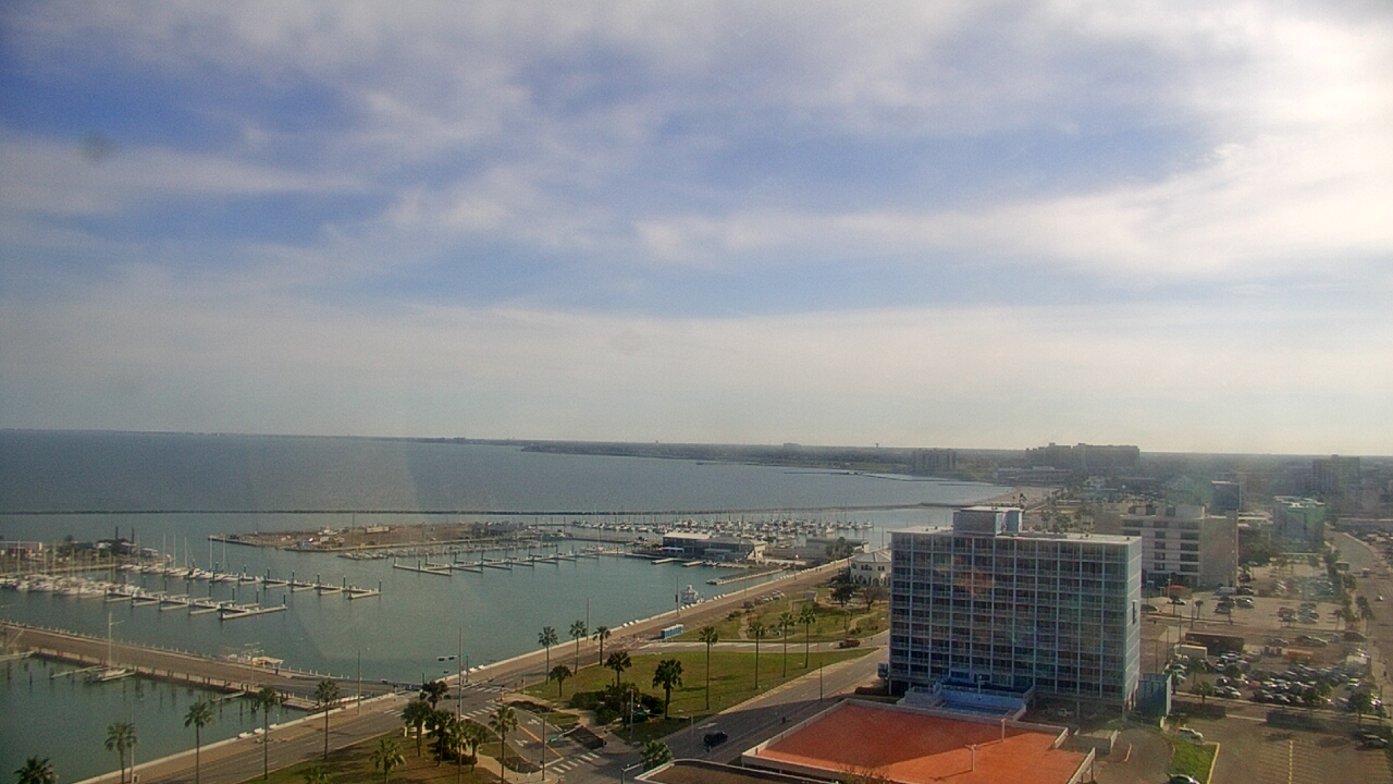 Thumbnail for current weather camera view from First Community Bank in Corpus Christi, Texas