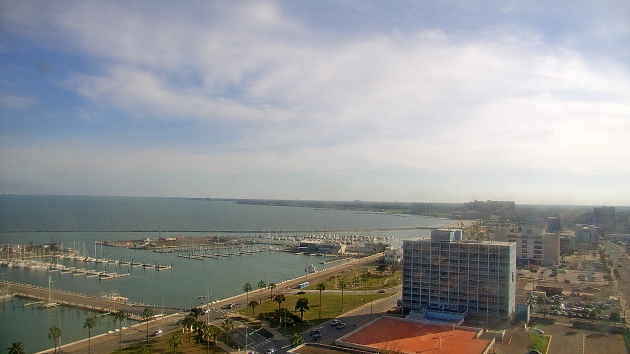 Thumbnail for current weather camera view from First Community Bank in Corpus Christi, Texas