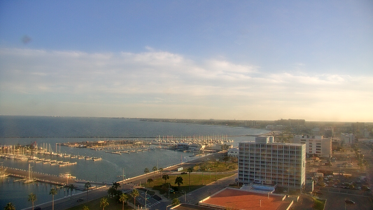 Thumbnail for current weather camera view from First Community Bank in Corpus Christi, Texas