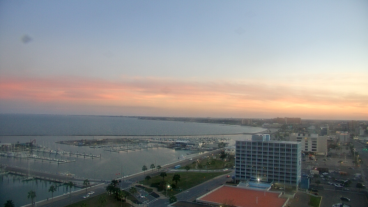 Thumbnail for current weather camera view from First Community Bank in Corpus Christi, Texas