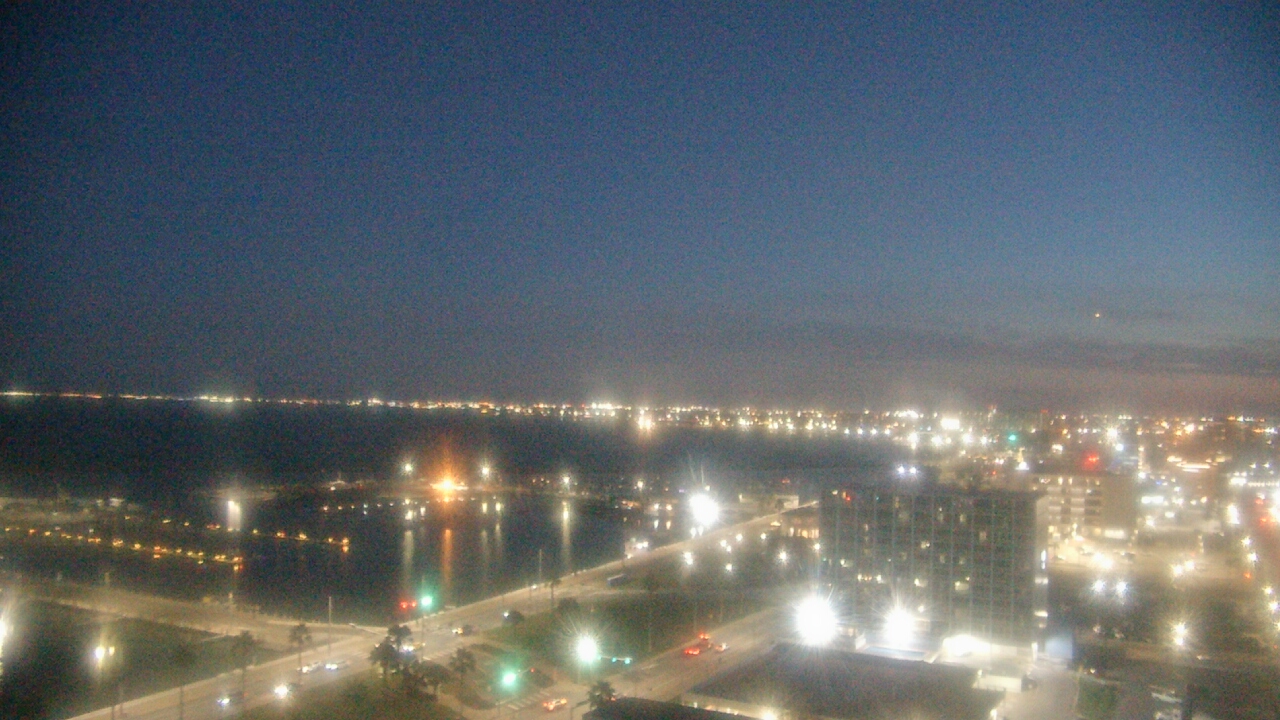 Thumbnail for current weather camera view from First Community Bank in Corpus Christi, Texas