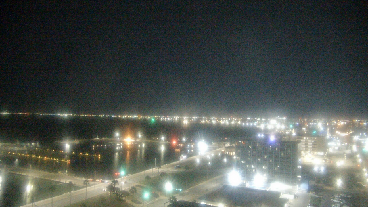 Thumbnail for current weather camera view from First Community Bank in Corpus Christi, Texas