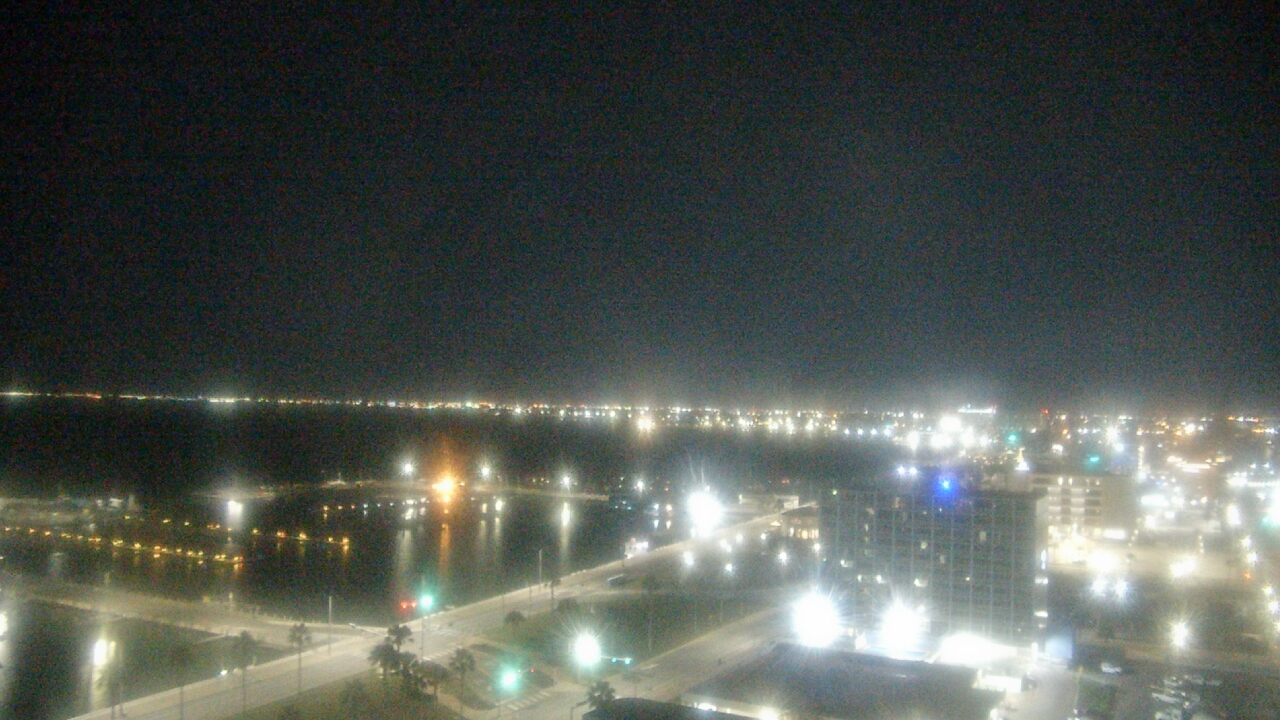 Thumbnail for current weather camera view from First Community Bank in Corpus Christi, Texas