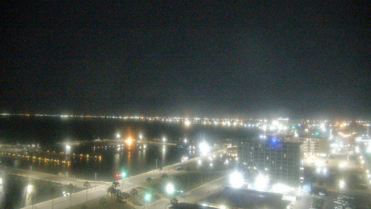 Thumbnail for current weather camera view from First Community Bank in Corpus Christi, Texas