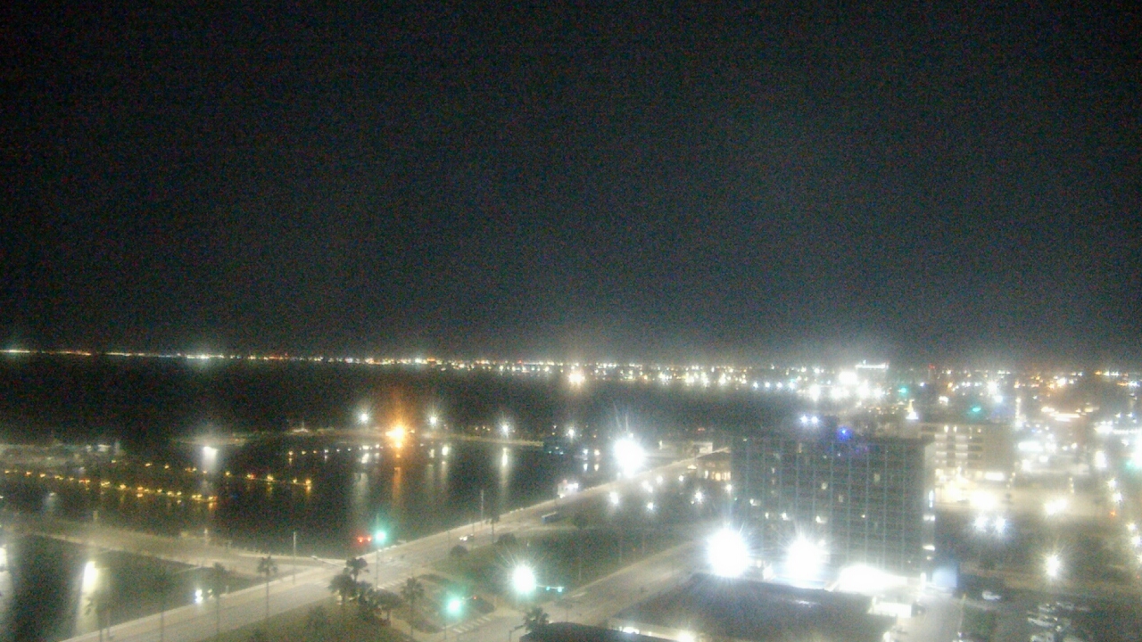 Thumbnail for current weather camera view from First Community Bank in Corpus Christi, Texas