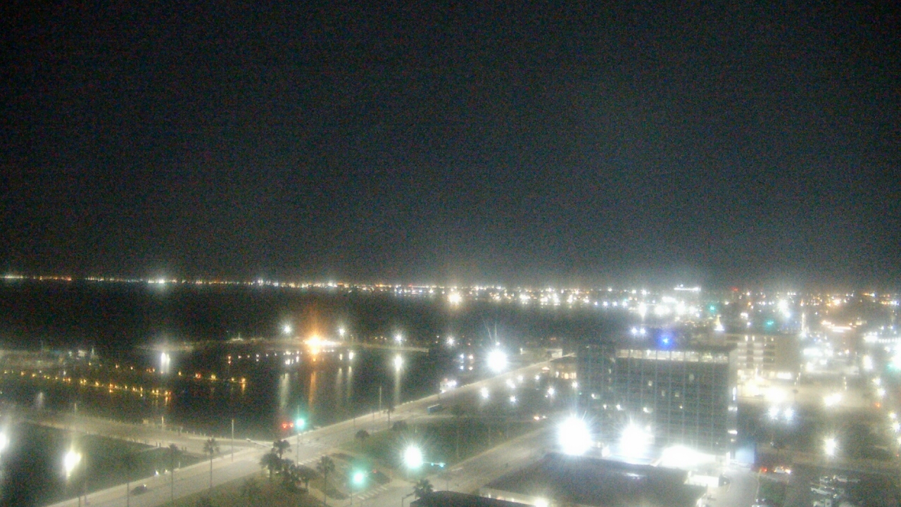 Thumbnail for current weather camera view from First Community Bank in Corpus Christi, Texas