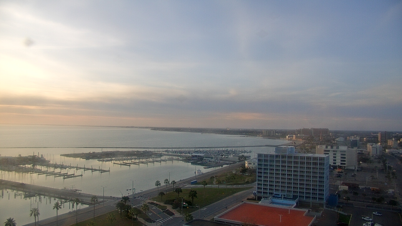 Thumbnail for current weather camera view from First Community Bank in Corpus Christi, Texas