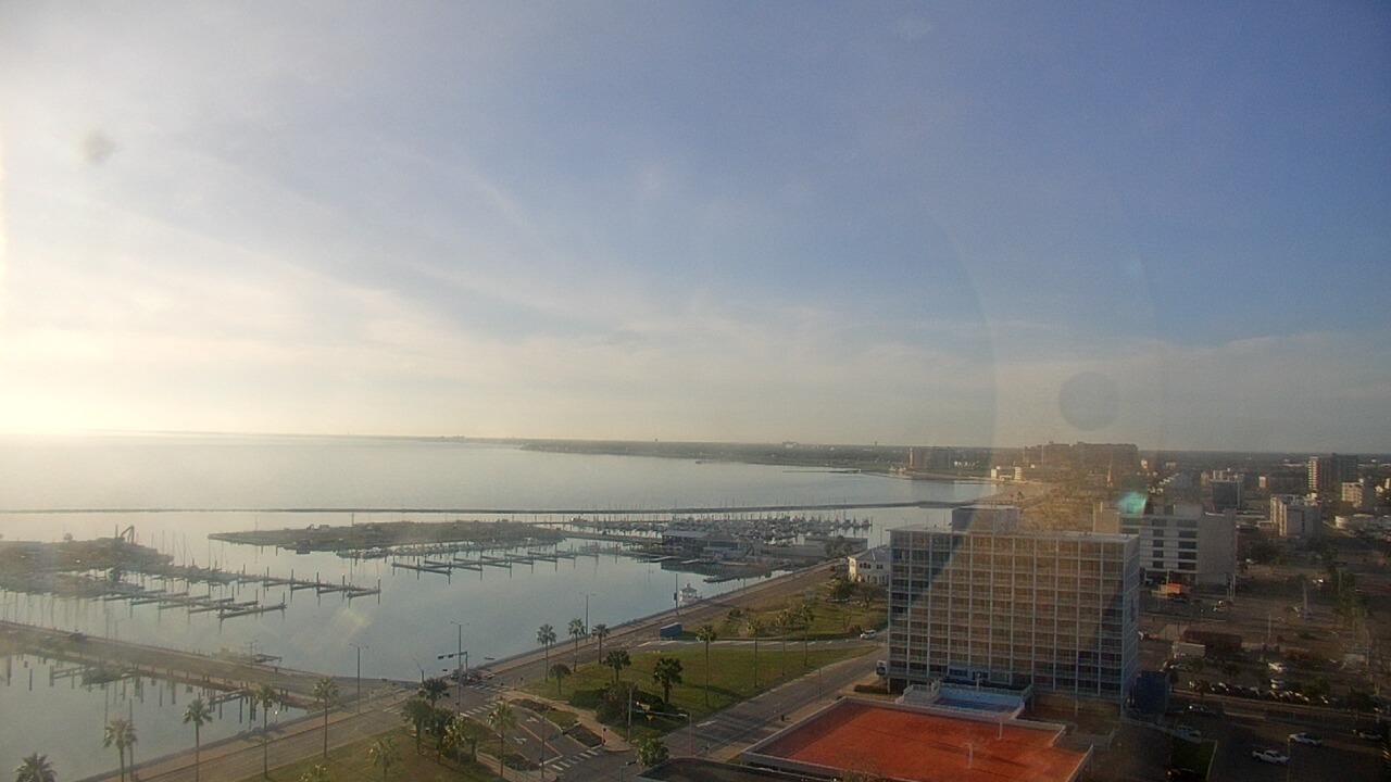 Thumbnail for current weather camera view from First Community Bank in Corpus Christi, Texas