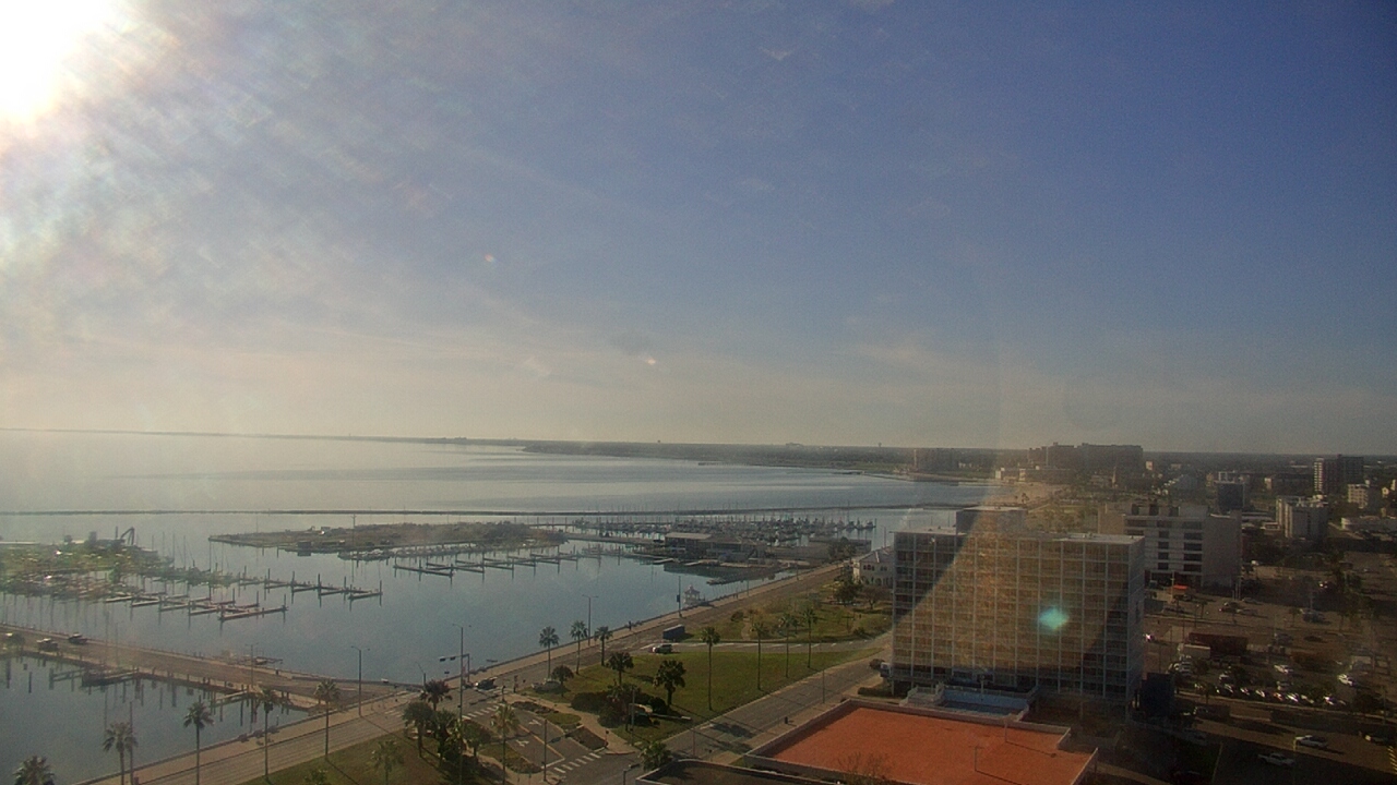 Thumbnail for current weather camera view from First Community Bank in Corpus Christi, Texas