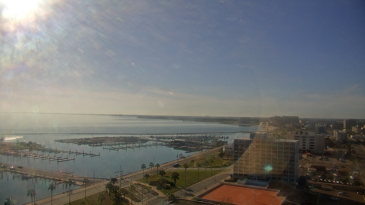 Thumbnail for current weather camera view from First Community Bank in Corpus Christi, Texas