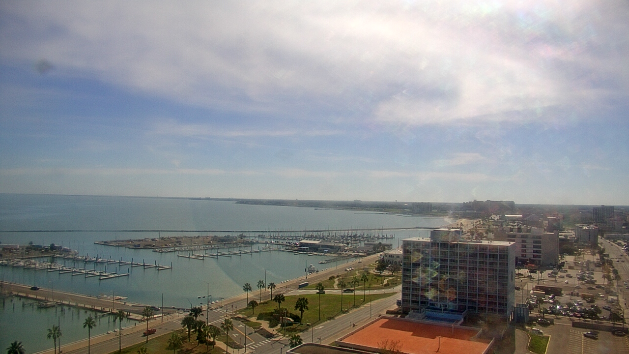 Thumbnail for current weather camera view from First Community Bank in Corpus Christi, Texas