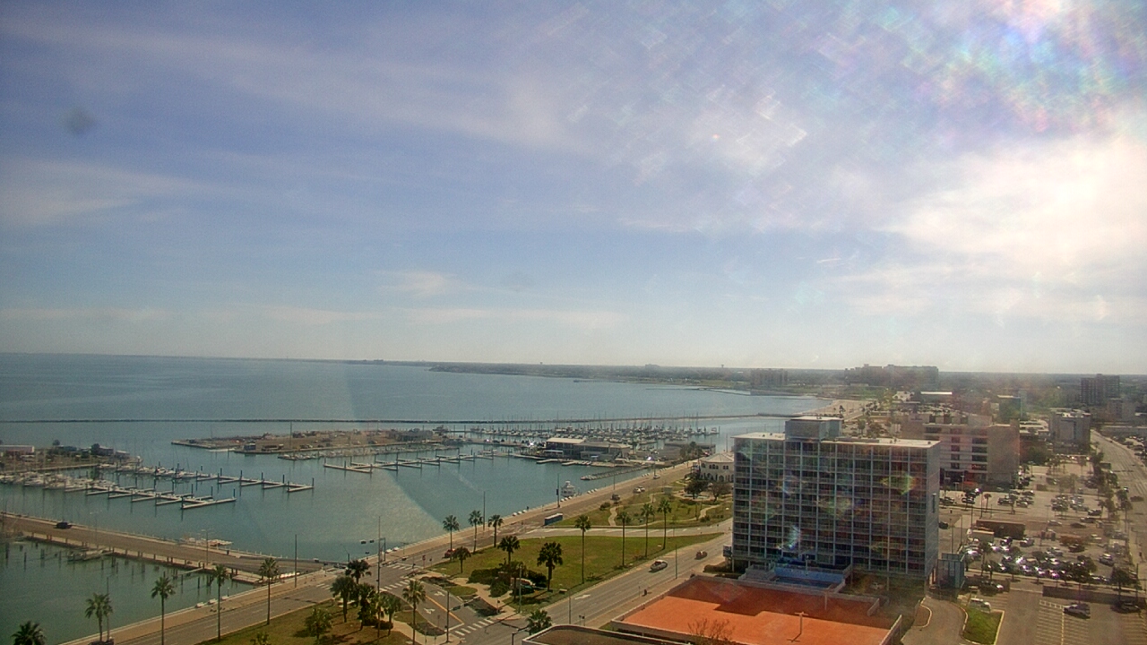 Thumbnail for current weather camera view from First Community Bank in Corpus Christi, Texas