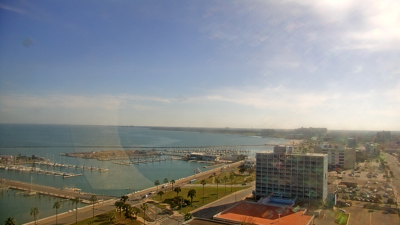 Thumbnail for current weather camera view from First Community Bank in Corpus Christi, Texas