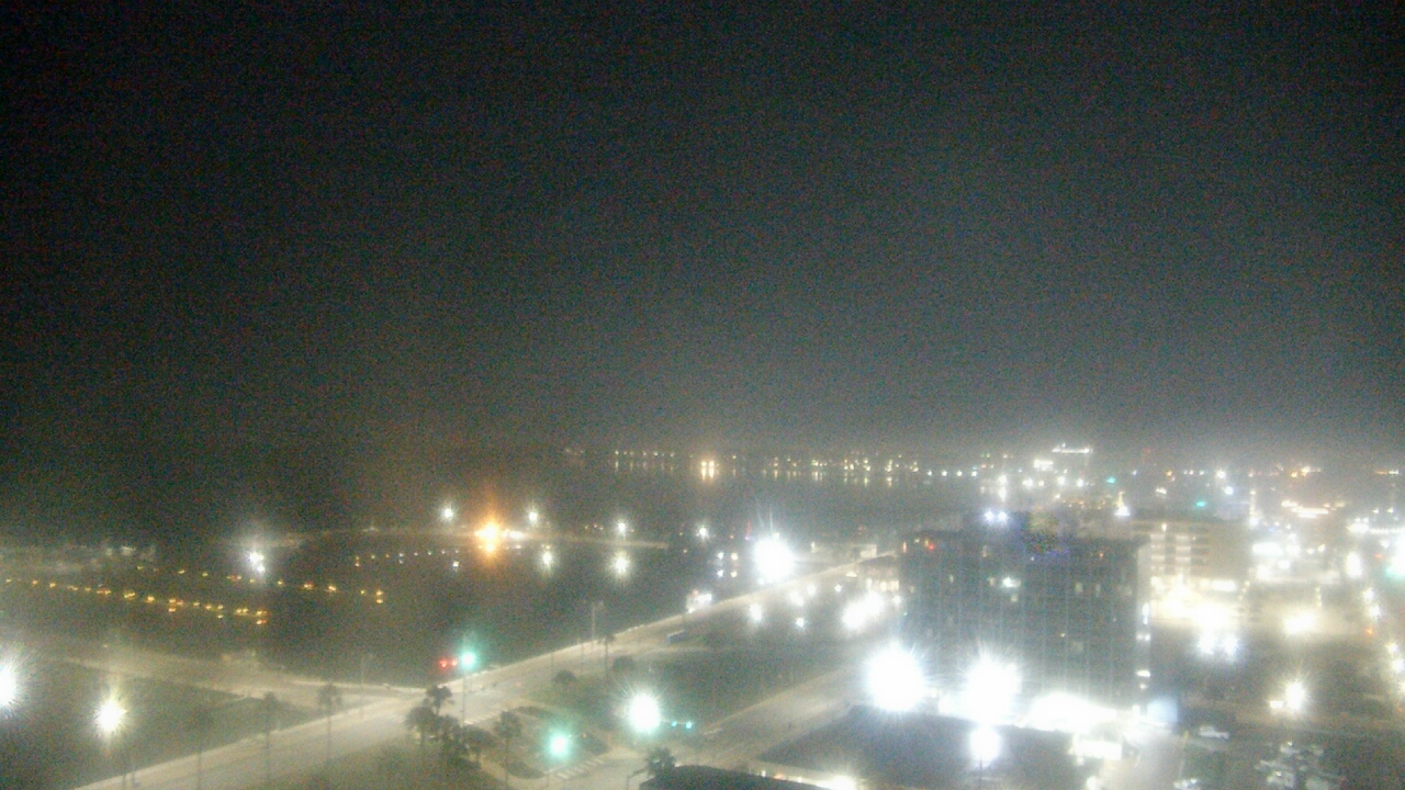 Thumbnail for current weather camera view from First Community Bank in Corpus Christi, Texas