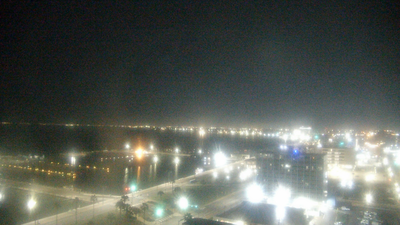 Thumbnail for current weather camera view from First Community Bank in Corpus Christi, Texas