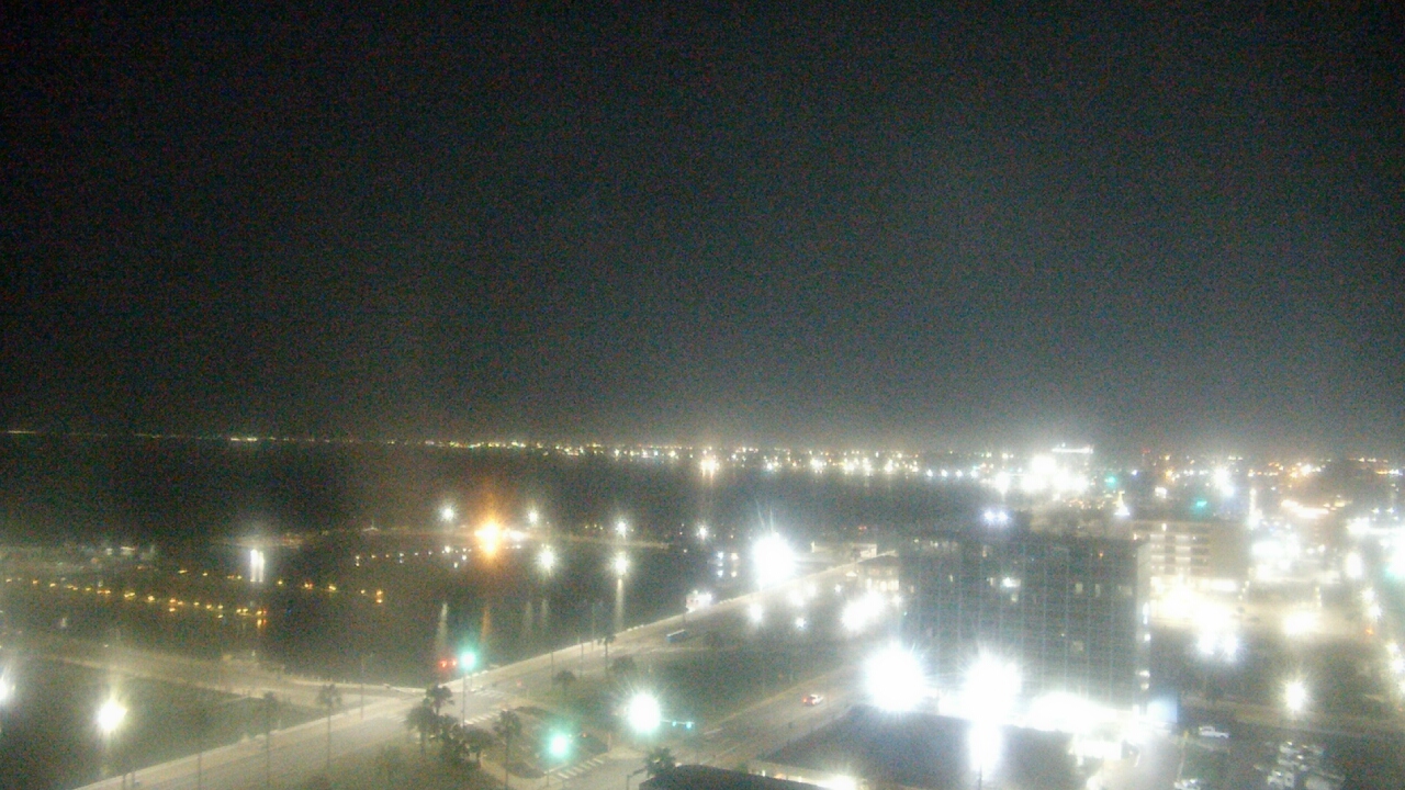 Thumbnail for current weather camera view from First Community Bank in Corpus Christi, Texas