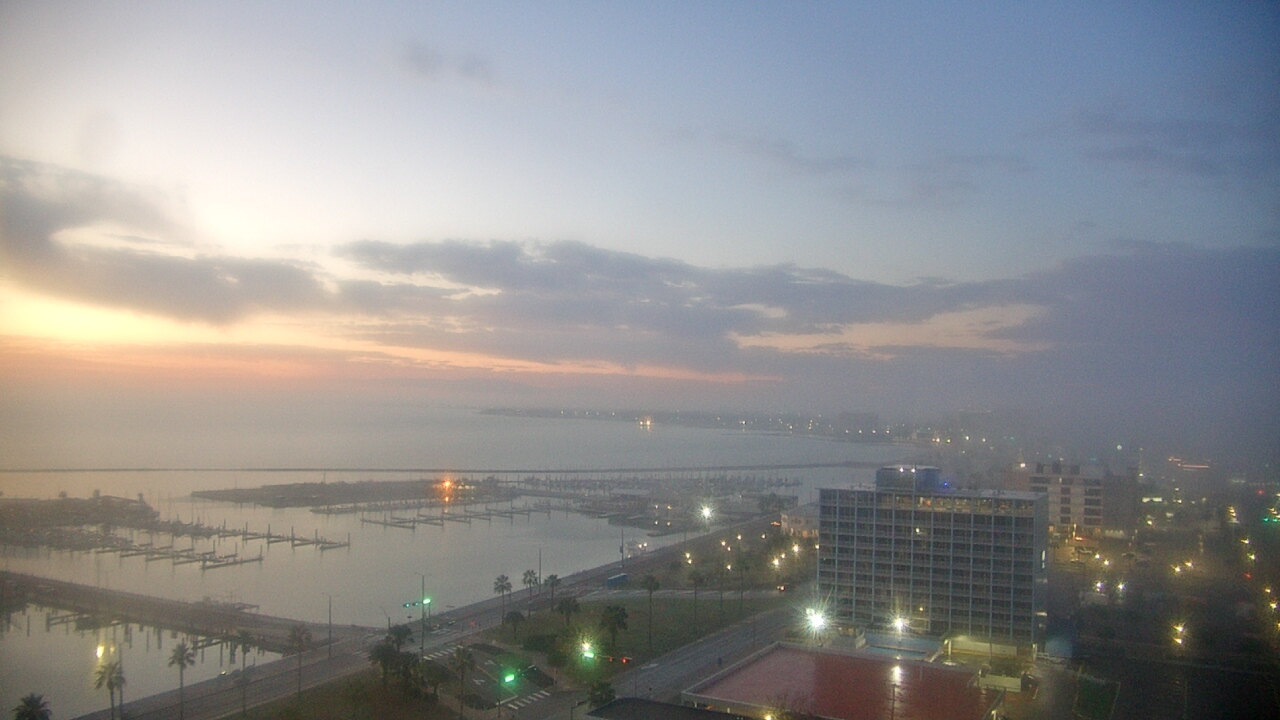 Thumbnail for current weather camera view from First Community Bank in Corpus Christi, Texas