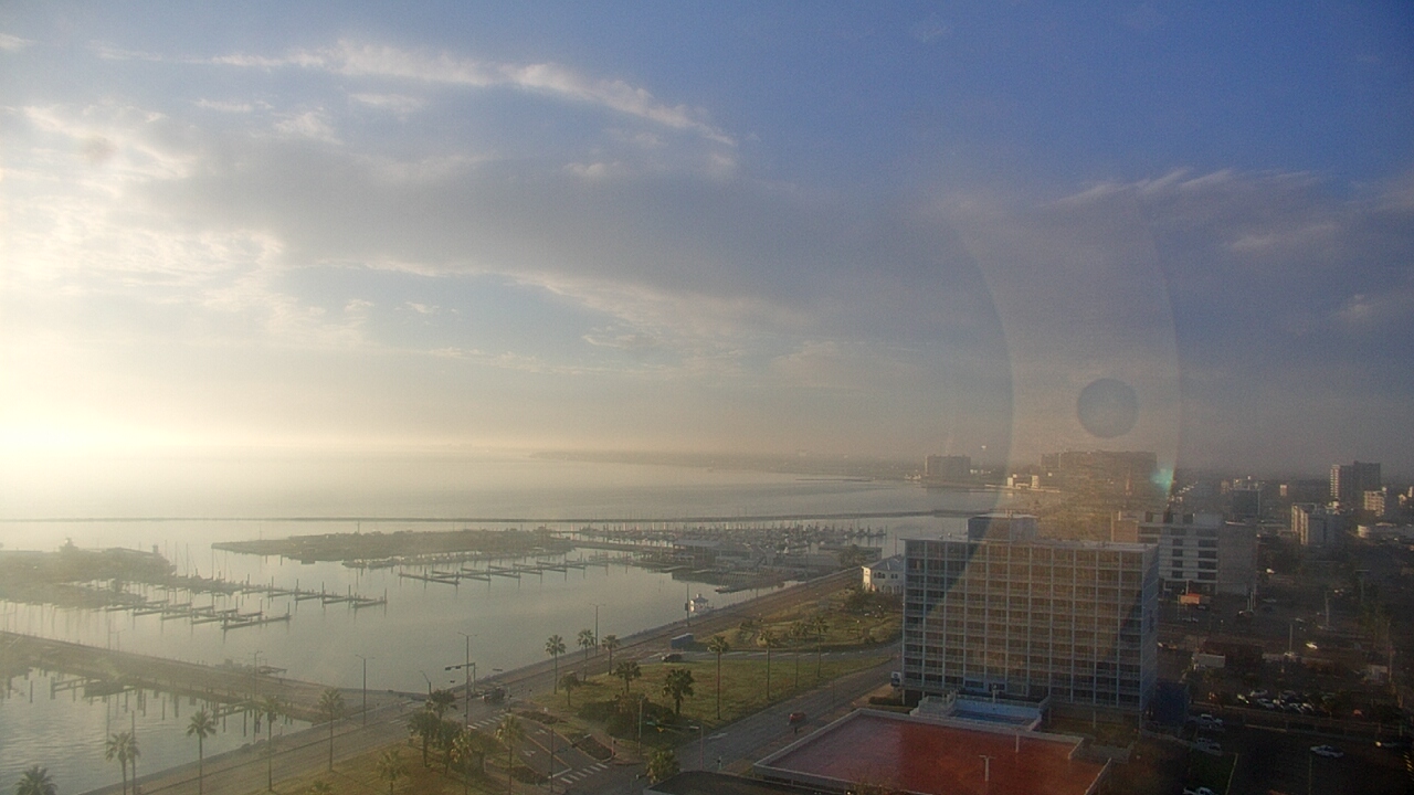 Thumbnail for current weather camera view from First Community Bank in Corpus Christi, Texas