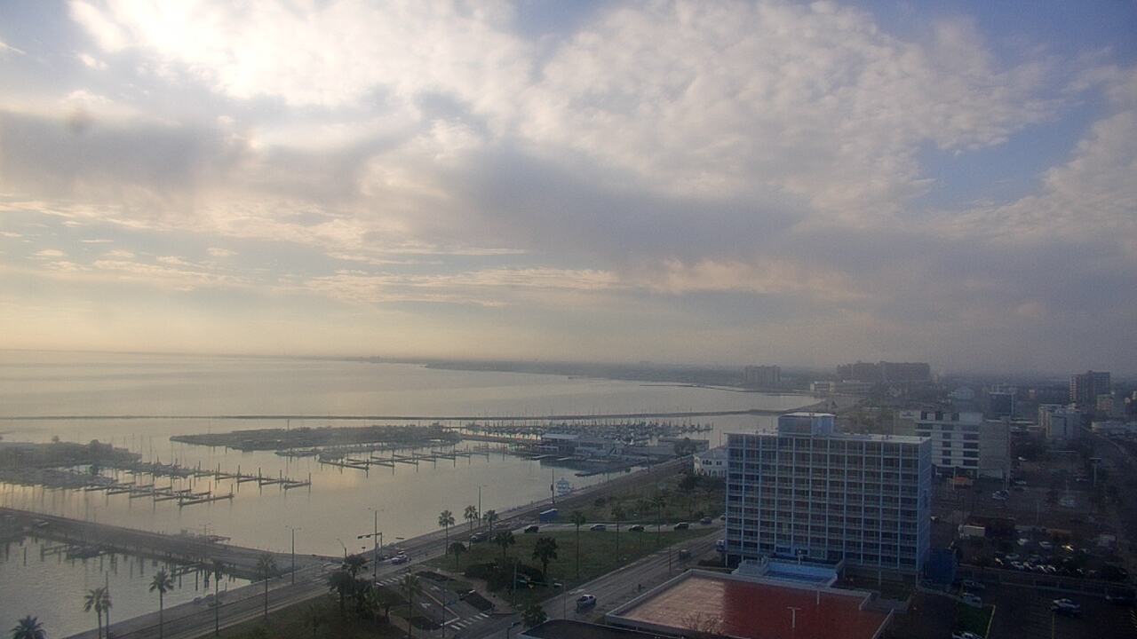 Thumbnail for current weather camera view from First Community Bank in Corpus Christi, Texas