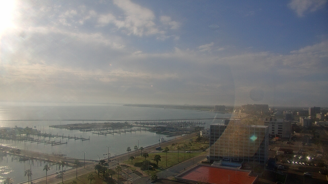 Thumbnail for current weather camera view from First Community Bank in Corpus Christi, Texas