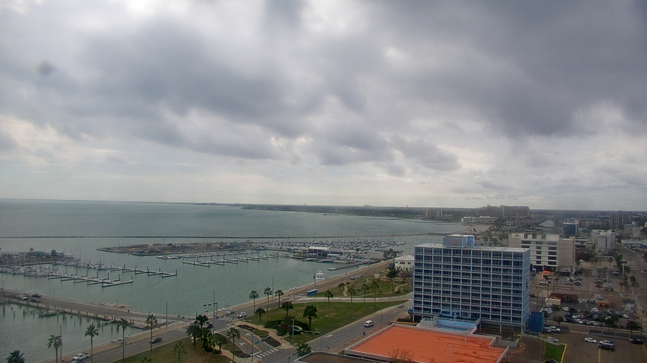 Thumbnail for current weather camera view from First Community Bank in Corpus Christi, Texas