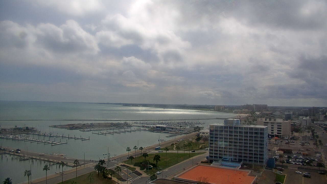 Thumbnail for current weather camera view from First Community Bank in Corpus Christi, Texas