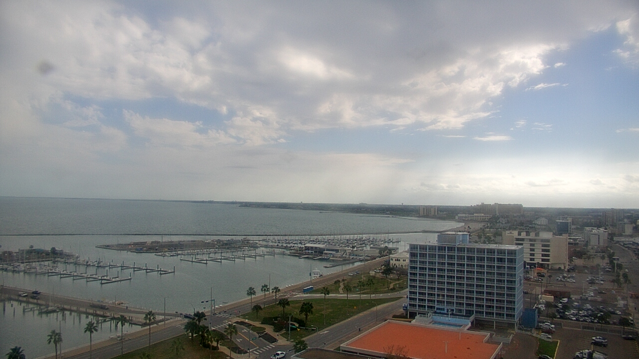 Thumbnail for current weather camera view from First Community Bank in Corpus Christi, Texas