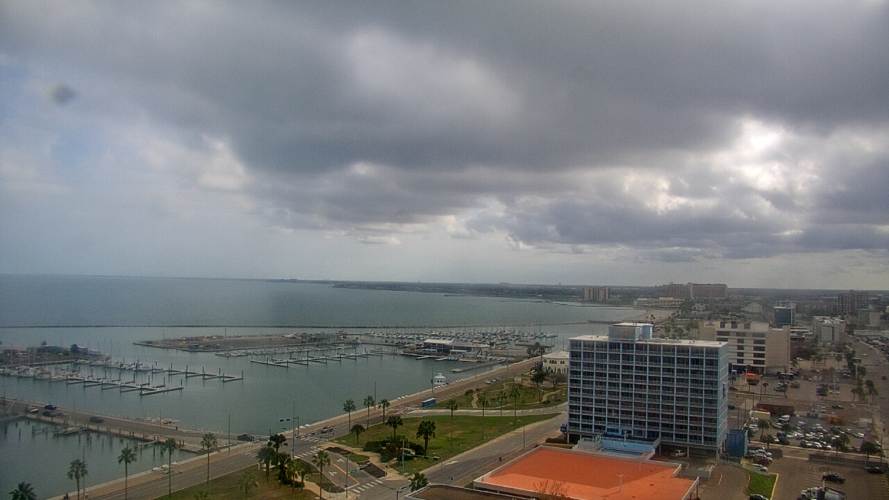 Thumbnail for current weather camera view from First Community Bank in Corpus Christi, Texas