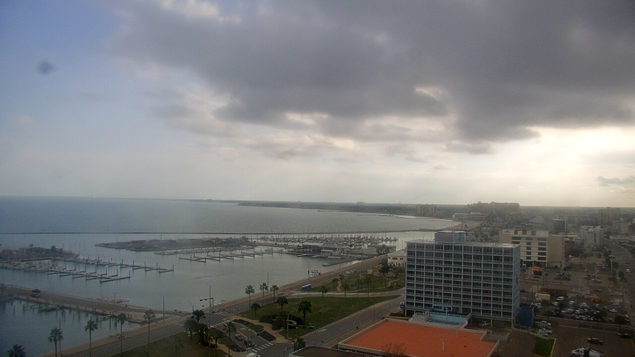 Thumbnail for current weather camera view from First Community Bank in Corpus Christi, Texas