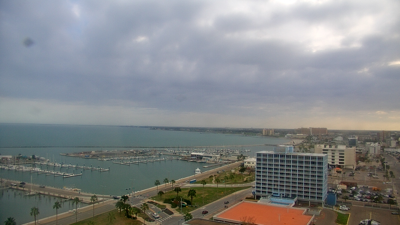 Thumbnail for current weather camera view from First Community Bank in Corpus Christi, Texas