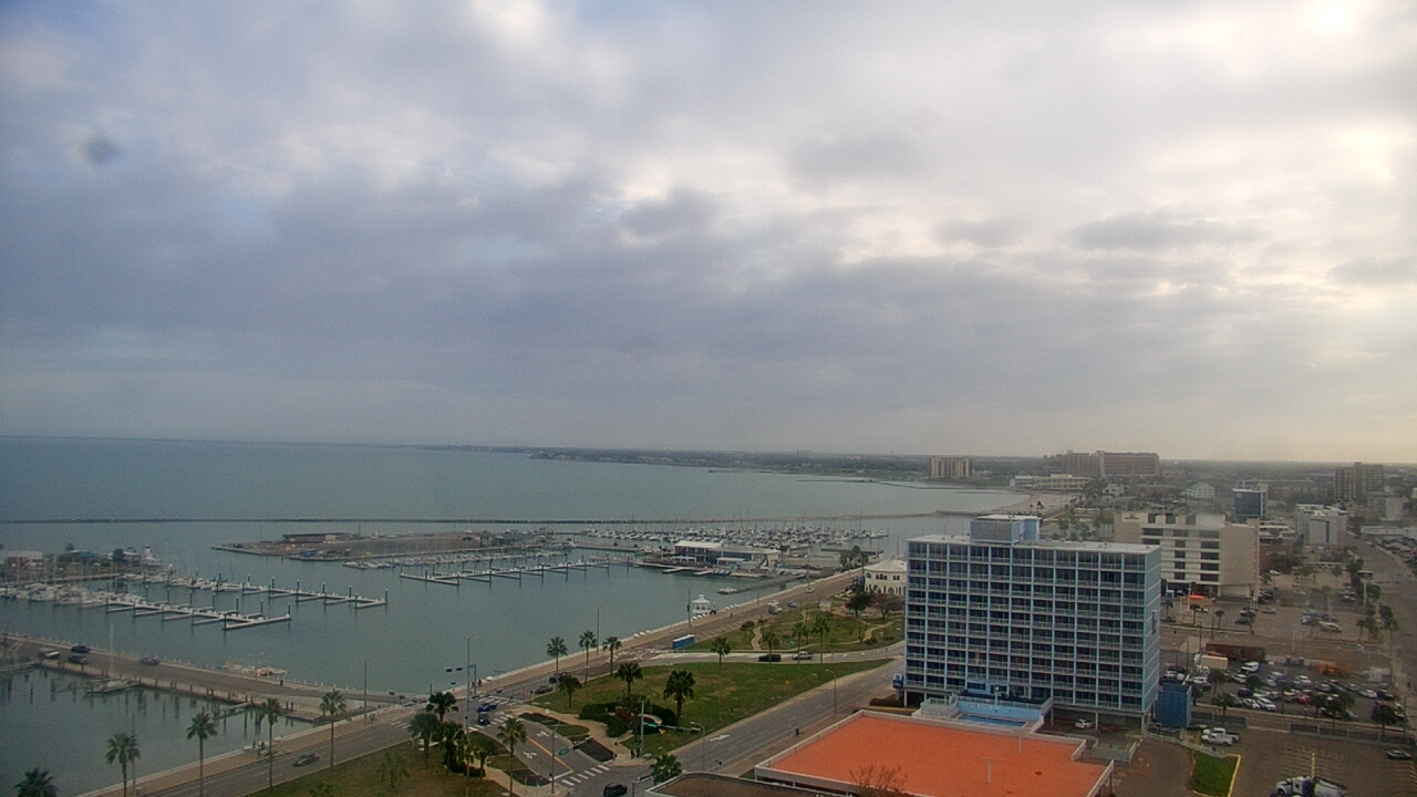 Thumbnail for current weather camera view from First Community Bank in Corpus Christi, Texas