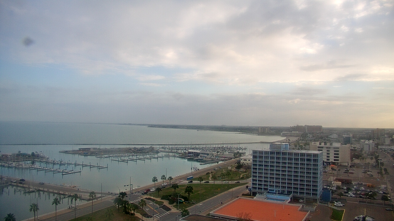 Thumbnail for current weather camera view from First Community Bank in Corpus Christi, Texas