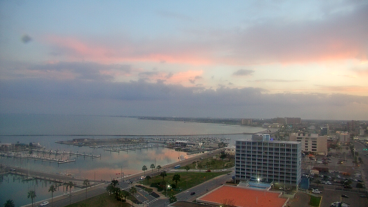 Thumbnail for current weather camera view from First Community Bank in Corpus Christi, Texas
