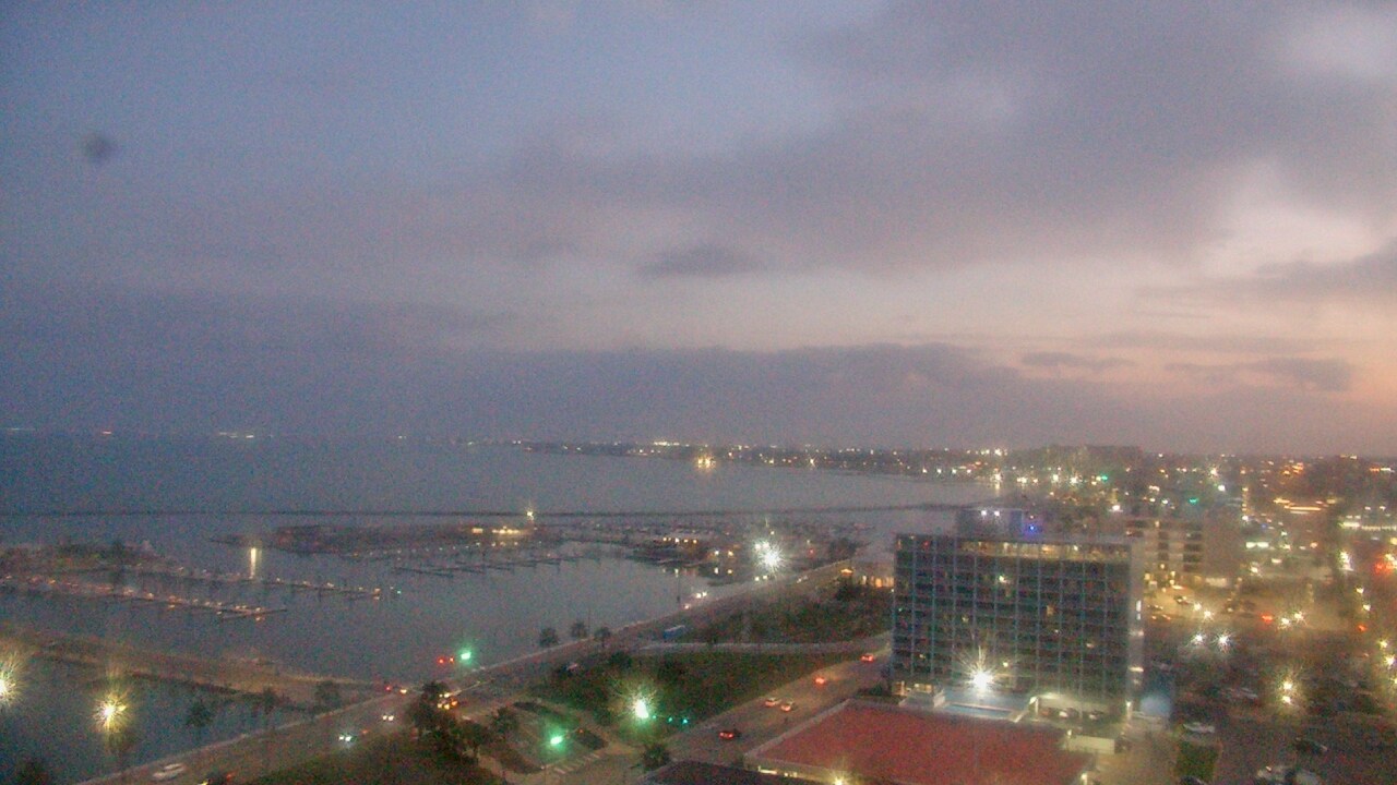 Thumbnail for current weather camera view from First Community Bank in Corpus Christi, Texas