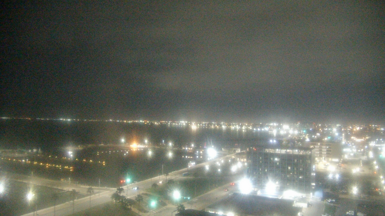 Thumbnail for current weather camera view from First Community Bank in Corpus Christi, Texas