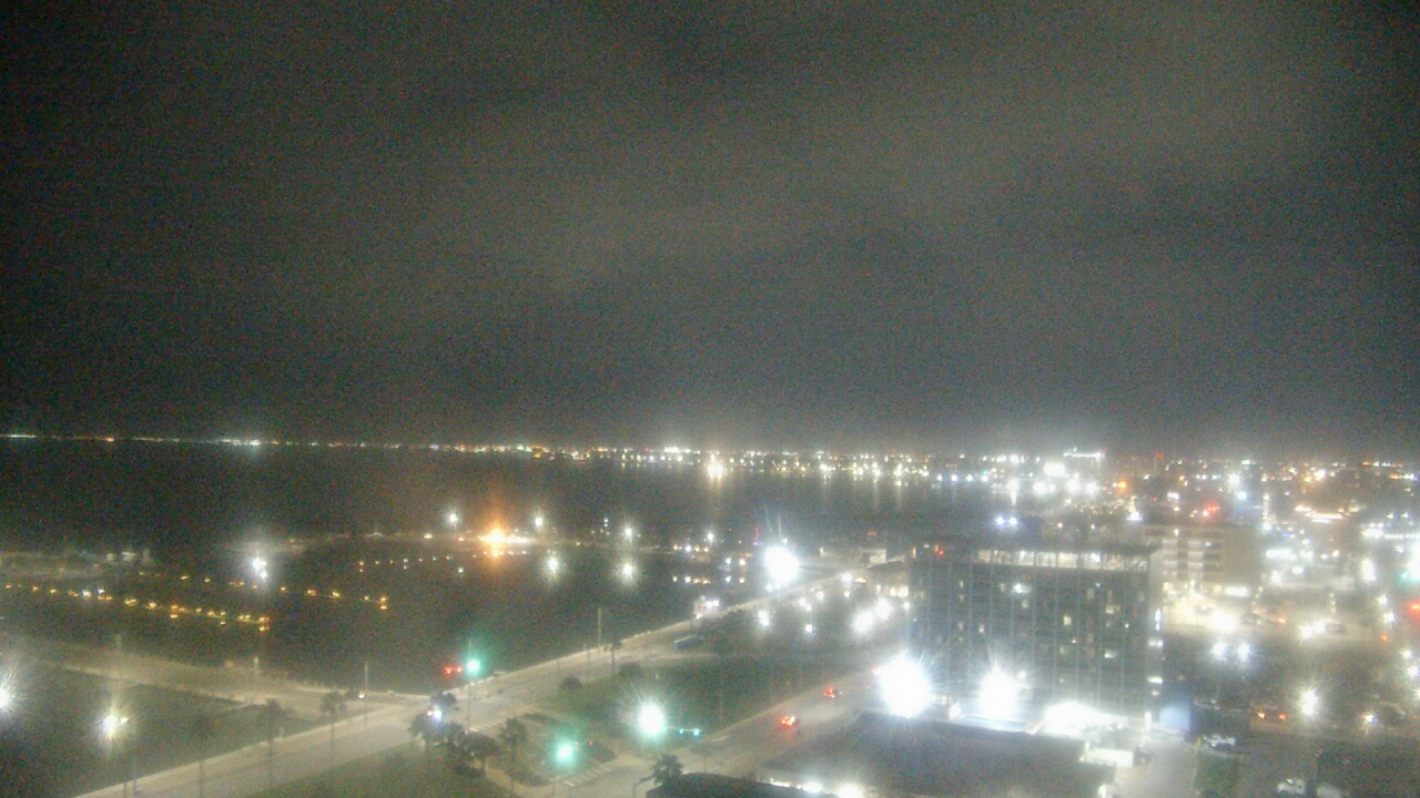 Thumbnail for current weather camera view from First Community Bank in Corpus Christi, Texas