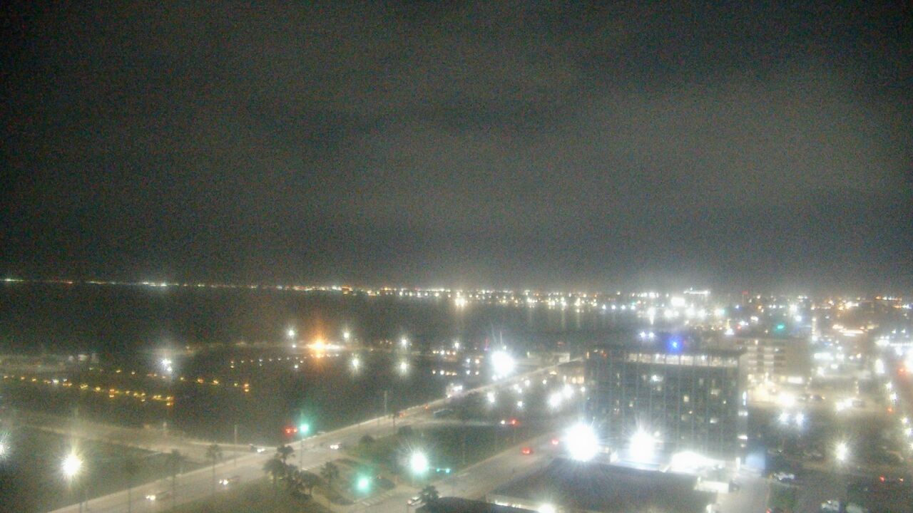Thumbnail for current weather camera view from First Community Bank in Corpus Christi, Texas