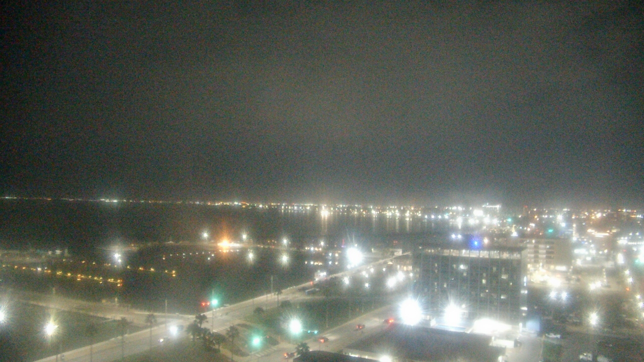 Thumbnail for current weather camera view from First Community Bank in Corpus Christi, Texas