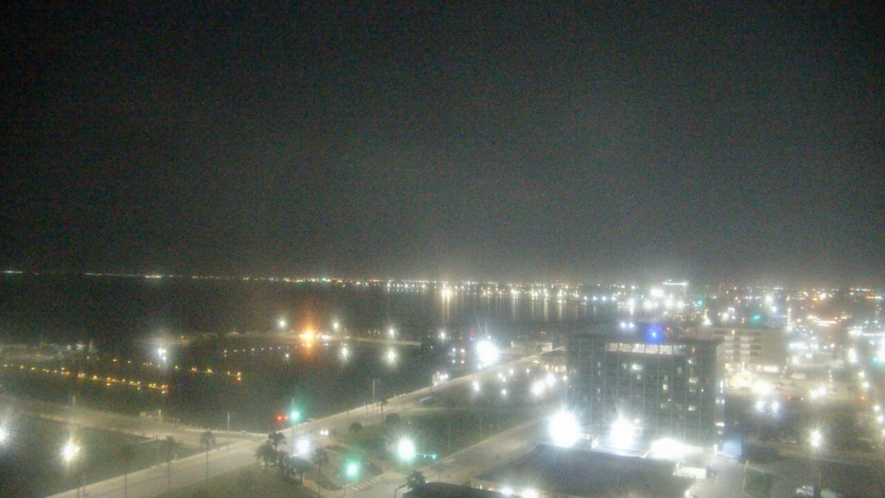 Thumbnail for current weather camera view from First Community Bank in Corpus Christi, Texas